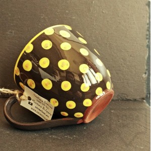 Ръчно изработена керамична чаша CeramicsS - Пчеличка