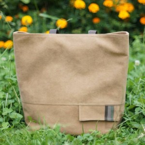 Голяма дамска чанта DARаD - capuccino velvet