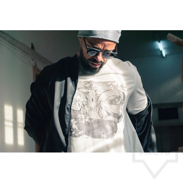 Ръчно рисувана мъжка блуза EGO - Коринтски капител