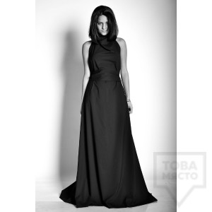 Дизайнерска асиметрична рокля Experiment - both ways