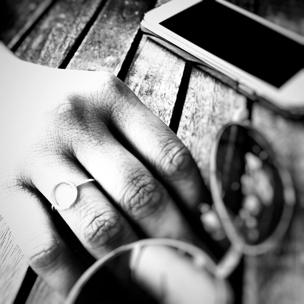 Сребърен пръстен Feelosophy - кръг