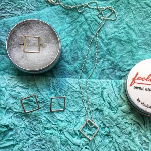 Сребърен пръстен Feelosophy - квадрат