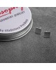 Сребърни обеци Feelosophy Hardware - квадрат