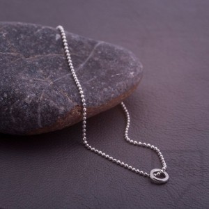 Сребърнo колие Feelosophy Whisper - кръг