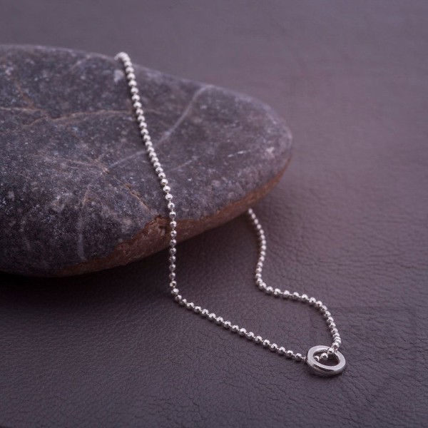 Сребърнo колие Feelosophy Whisper - кръг