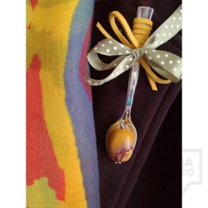 Брошка Forcella Fabbrica - Yellow Stone