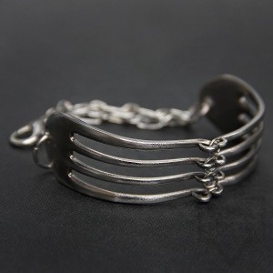 Двойна гривна Forcella Fabbrica - ribs