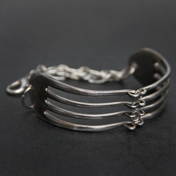 Двойна гривна Forcella Fabbrica - ribs