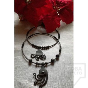 Колие Forcella Fabbrica - Dancing with the wind black