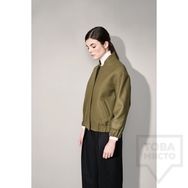 Дизайнерско яке Garderob - Green Pastel