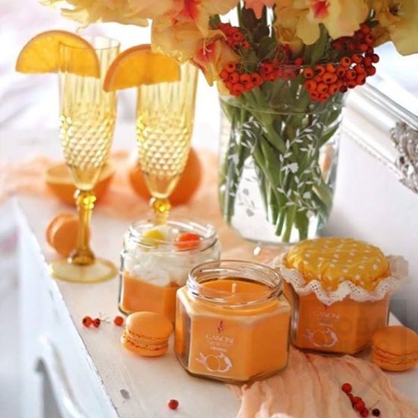 Ръчно изработена свещ Gancini - буркан