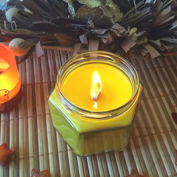 Ръчно изработена свещ Gancini - буркан