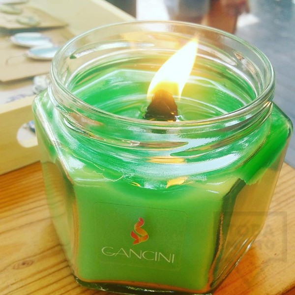 Ръчно изработена свещ Gancini - буркан
