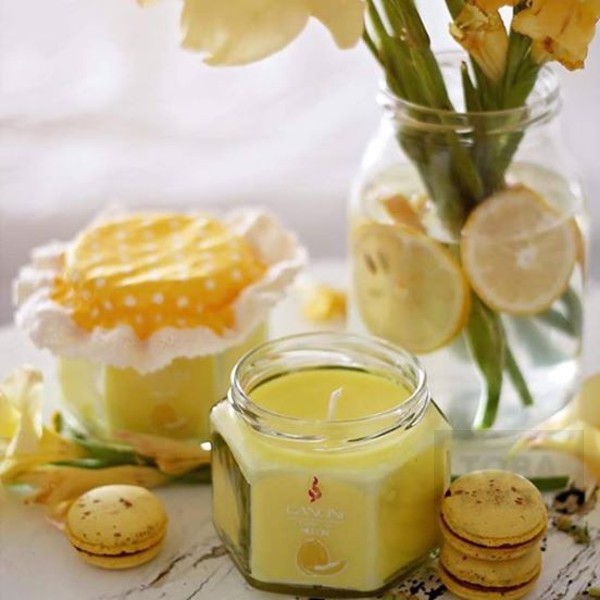 Ръчно изработена свещ Gancini - буркан