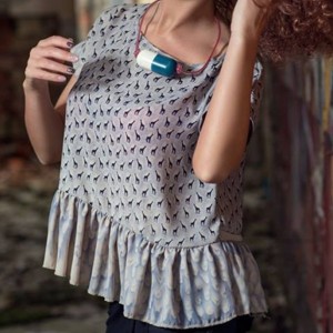 Дамска блуза Gugosheva - жираф