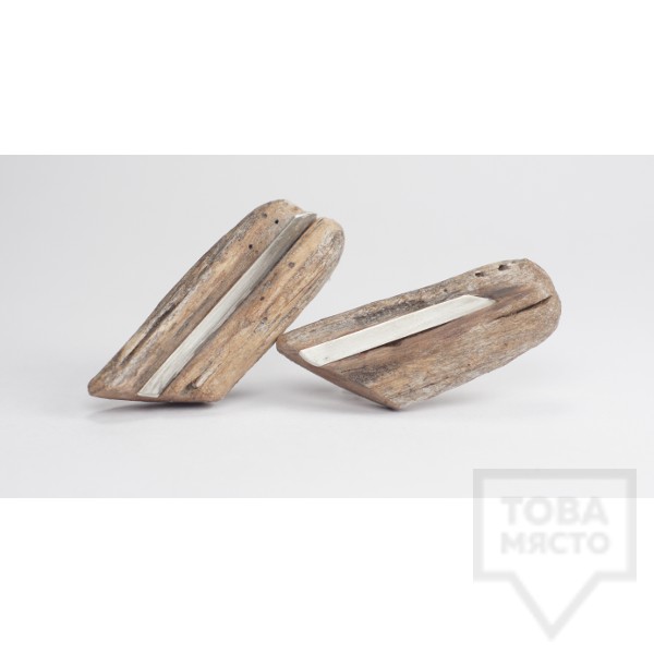 Дизайнерски ръчно изработени обеци IR jewelry - Two from one