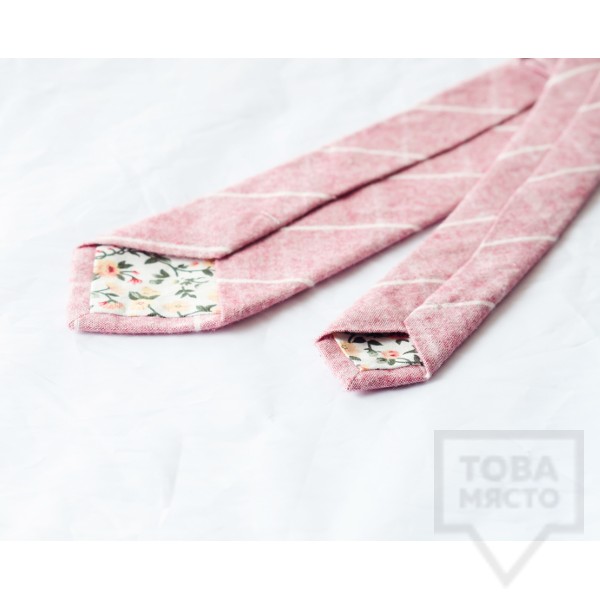 Мъжка вратовръзка J.Griffin-pink dandy