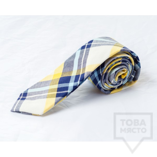 Мъжка вратовръзка J.Griffin-yellow homie