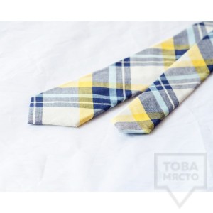 Мъжка вратовръзка J.Griffin-yellow homie