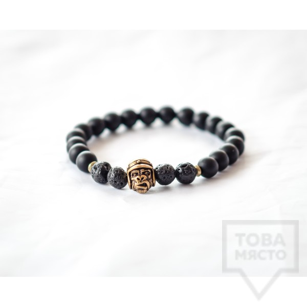 Мъжка гривна J.Griffin-Monkey Business Bronze