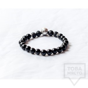 Мъжка гривна J.Griffin-Monkey Business Silver