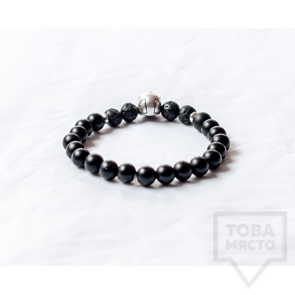 Мъжка гривна J.Griffin-Monkey Business Silver