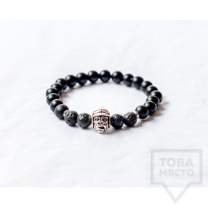 Мъжка гривна J.Griffin-Monkey Business Silver