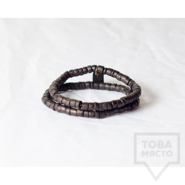 Мъжка гривна J.Griffin- Coco & Nut Black