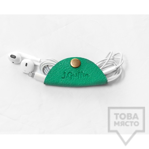 Холдър за слушалки J.Griffin-mint green