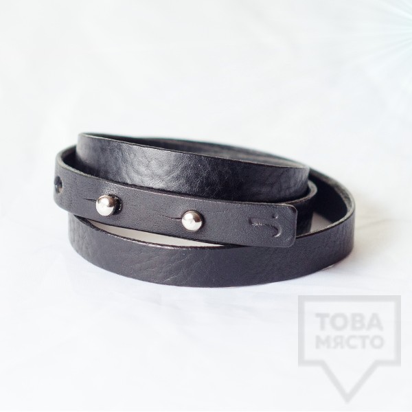 Мъжка гривна J.Griffin Triple Stripe Black