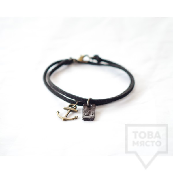 Мъжка гривна J.Griffin Sailor Jack Black
