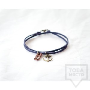 Мъжка гривна J.Griffin Sailor Jack Navy