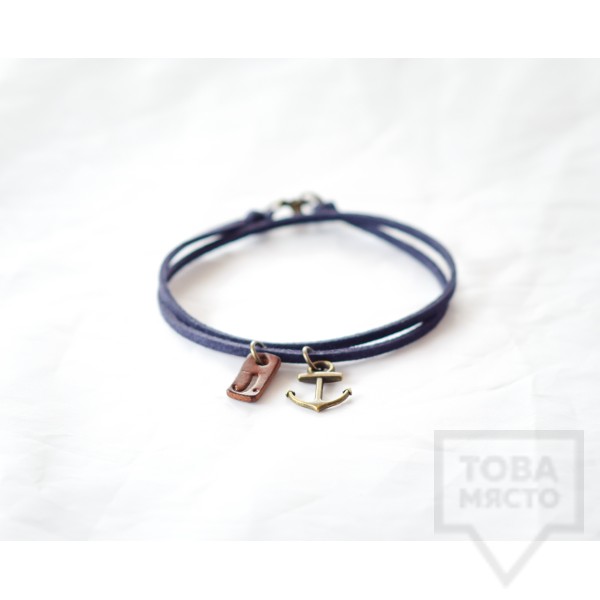 Мъжка гривна J.Griffin Sailor Jack Navy