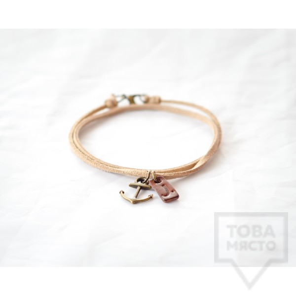 Мъжка гривна J.Griffin Sailor Jack Tan