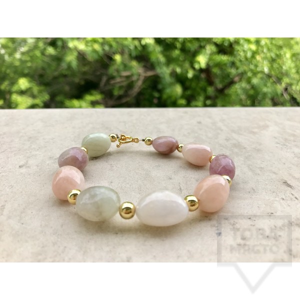 Ръчно изработена гривна Jewelry by Emilya-pastel energy