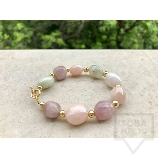 Ръчно изработена гривна Jewelry by Emilya-pastel energy