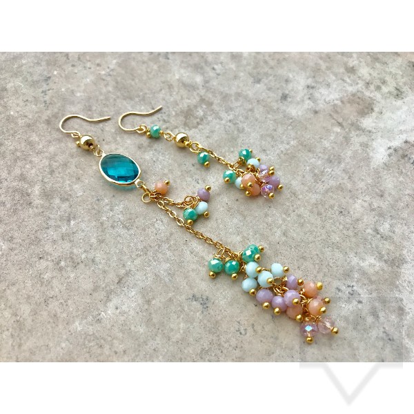 Ръчно изработени обеци Jewelry by Emiliya - Asymmetry