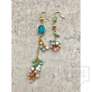 Ръчно изработени обеци Jewelry by Emiliya - Asymmetry