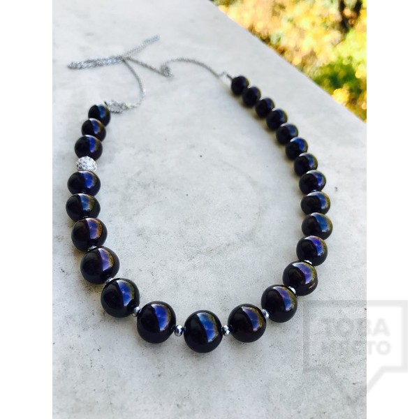 Ръчно изработено колие Jewelry by Emiliya - Le Bleu du Roy