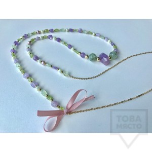 Ръчно изработено колие Jewelry by Emiliya - Purple Haze