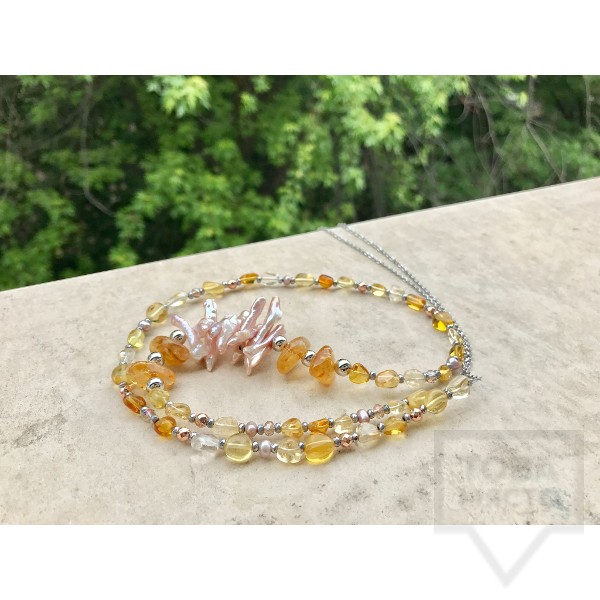 Ръчно изработено колие Jewelry by Emilya-crystal energy