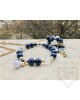Ръчно изработена гривна Jewelry by Emiliya - Blue Romance