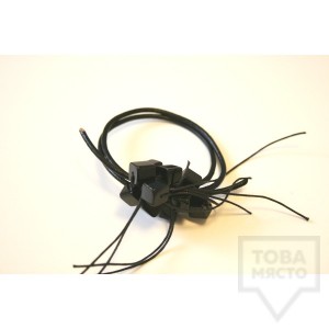 Дизайнерска гривна KaYo - кожа и стъкло