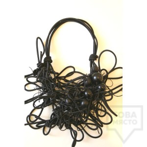 Дизайнерско колие KaYo - черно