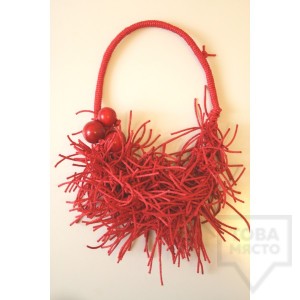 Дизайнерско колие KaYo - червено