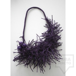 Дизайнерско колие KaYo - лилаво