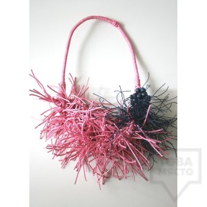 Дизайнерско колие KaYo - розово и синьо