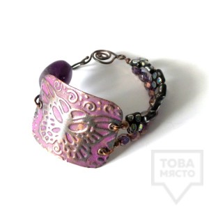 Дизайнерска гривна Katano - butterfly