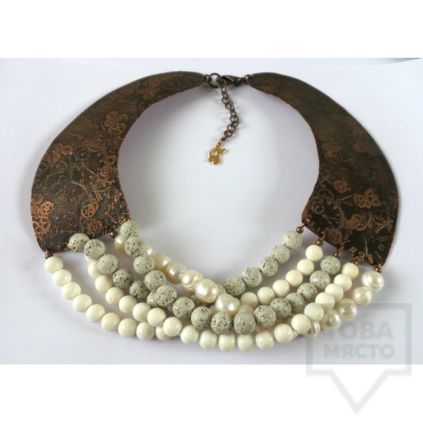 Дизайнерско колие Katano - calm river