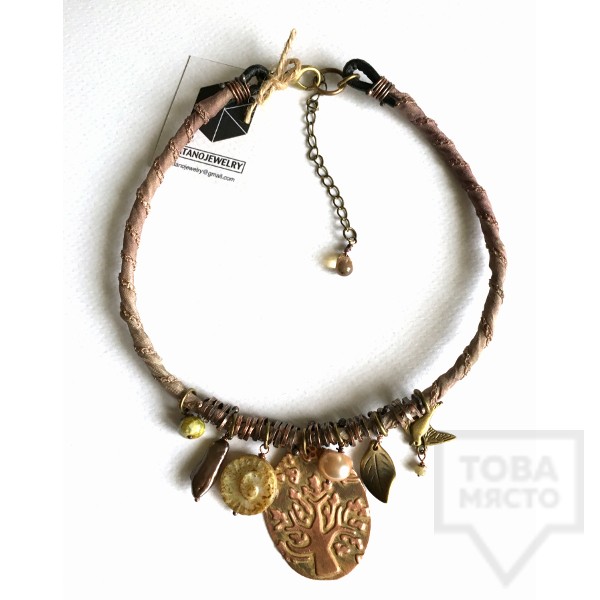 Дизайнерско колие Katano - wild forrest